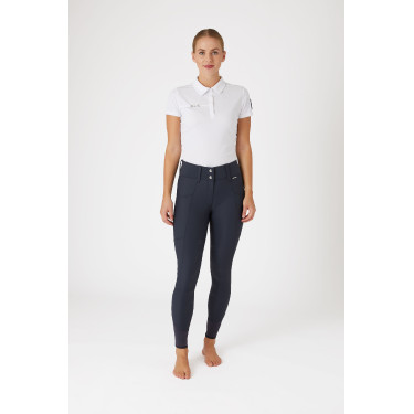 Pantalon d'équitation Horze Indira taille haute fond intégral femme Pantalon d'équitation Horze Indira taille haute fond intégral femme