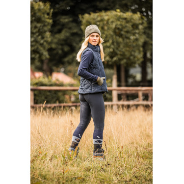 Pantalon d'équitation Horze Indira taille haute fond intégral femme Pantalon d'équitation Horze Indira taille haute fond intégral femme