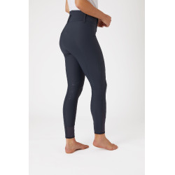 Pantalon d'équitation à basanes Grip taille haute Horze Indira femme Bleu encre Pantalon d'équitation à basanes Grip taille haute Horze Indira femme Bleu encre