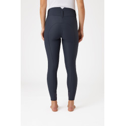 Pantalon d'équitation à basanes Grip taille haute Horze Indira femme Bleu encre Pantalon d'équitation à basanes Grip taille haute Horze Indira femme Bleu encre