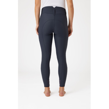 Rijbroek met grip kniestukken en hoge taille Horze Indira dames Rijbroek met grip kniestukken en hoge taille Horze Indira dames
