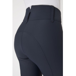 Pantalon d'équitation à basanes Grip taille haute Horze Indira femme Bleu encre Pantalon d'équitation à basanes Grip taille haute Horze Indira femme Bleu encre