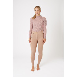 Rijbroek met volledig grip zitvlak Horze Noelle dames Perzik Roze Rijbroek met volledig grip zitvlak Horze Noelle dames Perzik Roze