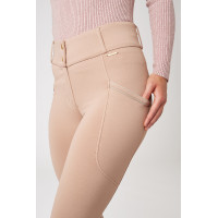 Rijbroek met volledig grip zitvlak Horze Noelle dames Perzik Roze Rijbroek met volledig grip zitvlak Horze Noelle dames Perzik Roze