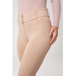Rijbroek met volledig grip zitvlak Horze Noelle dames Perzik Roze Rijbroek met volledig grip zitvlak Horze Noelle dames Perzik Roze
