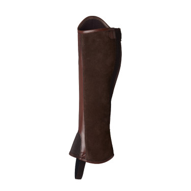 Mini-chaps Horze Wicklow met bloemenperforaties Mini-chaps Horze Wicklow met bloemenperforaties