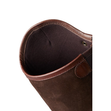 Mini-chaps Horze Wicklow met bloemenperforaties Mini-chaps Horze Wicklow met bloemenperforaties