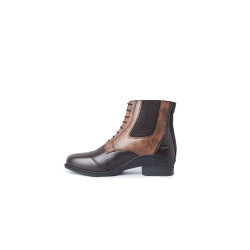 Boots bicolores Horze Kilkenny femme Marron foncé / marron clair Boots bicolores Horze Kilkenny femme Marron foncé / marron clair