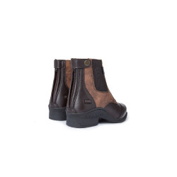 Boots bicolores Horze Kilkenny femme Marron foncé / marron clair Boots bicolores Horze Kilkenny femme Marron foncé / marron clair