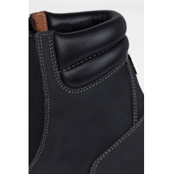 Boots Jodhpur Horze Blake en cuir pour enfant Noir Boots Jodhpur Horze Blake en cuir pour enfant Noir