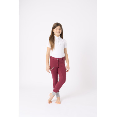 Kinderbroek Horze Felicia Droge roos Roze