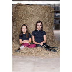 Kinderbroek Horze Felicia Droge roos Roze