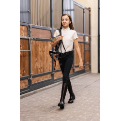 Pantalon pour enfants Horze Felicia Marine foncé Bleu Pantalon pour enfants Horze Felicia Marine foncé Bleu