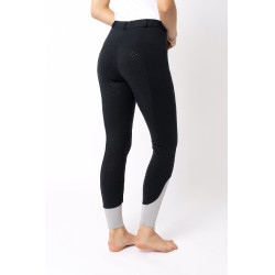 Pantalon d'équitation Horze Felicia fond intégral grip Marine foncé Bleu