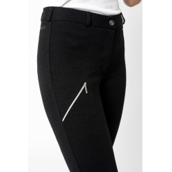 Pantalon d'équitation Horze Felicia fond intégral grip Noir