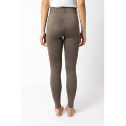 Legging équitation à fond intégral Grip Horze Dea, femme Marron morille Legging équitation à fond intégral Grip Horze Dea, femme Marron morille