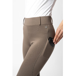 Paardrijlegging met full grip Horze Dea, dames Morieljebruin Paardrijlegging met full grip Horze Dea, dames Morieljebruin