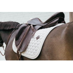 Tapis de selle Plaited Cord Dressage Kentucky Beige