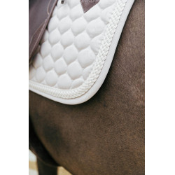 Tapis de selle Plaited Cord Dressage Kentucky Beige