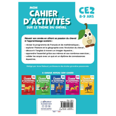 Mon Cahier d'Activités - Niveau CE2 LAVAUZELLE