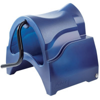 Zadeldrager Saddle Box op wielen La Gée Blauw