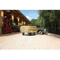 Chariot 4 Roues Galvanise La Gée Chariot 4 Roues Galvanise La Gée