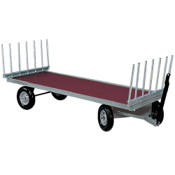 Chariot 4 Roues Galvanise La Gée Chariot 4 Roues Galvanise La Gée