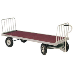 Chariot 4 Roues Galvanise La Gée Chariot 4 Roues Galvanise La Gée