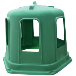 Râtelier cloche à foin avec chevaux