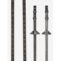 Teugels Magna Grip Rubber LeMieux Bruin / zilverkleurig