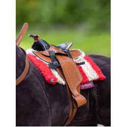 Selle Western tan pour jouet Toy Pony Selle Western tan pour jouet Toy Pony