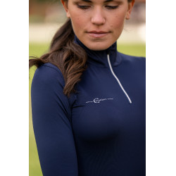Polo Active Shirt femme Covalliero Marine Bleu marine
