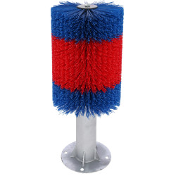 Borstel op paal HAPPYCOW Kerbl Rood / blauw