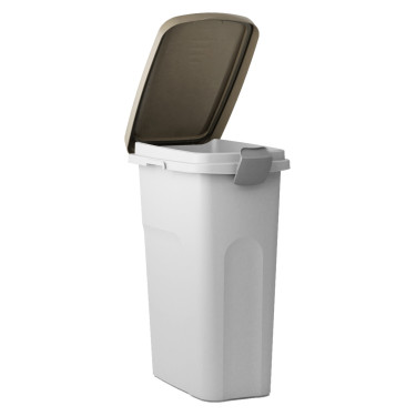 Conteneur à aliments Petfood Kerbl Blanc / marron Conteneur à aliments Petfood Kerbl Blanc / marron