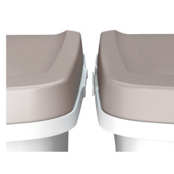 Conteneur à aliments Petfood Kerbl Blanc / marron