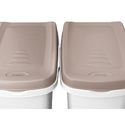 Conteneur à aliments Petfood Kerbl Blanc / marron