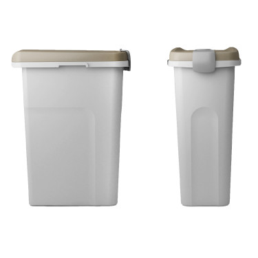 Petfood Kerbl voedercontainer Wit / bruin