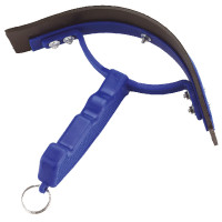 Gebogen warmte mes Kerbl Blauw
