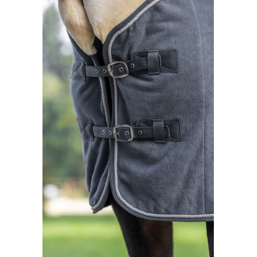 Couverture polaire RugBe Royal Covalliero Graphite Gris Couverture polaire RugBe Royal Covalliero Graphite Gris