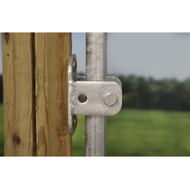 Fixation murale / au sol pour panneaux de pré Kerbl