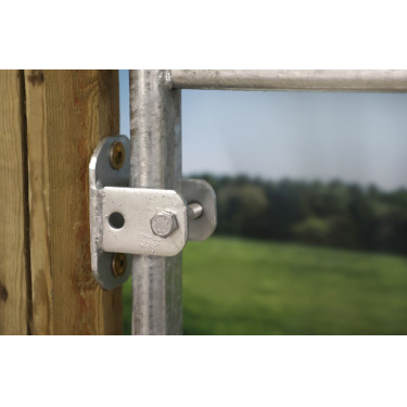 Fixation murale / au sol pour panneaux de pré Kerbl