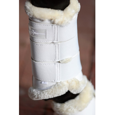 Zachte beenbeschermers Pelisa Covalliero Wit