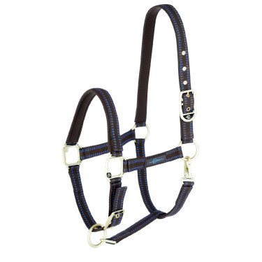 Halster paard Royal Covalliero Bruin / lichtblauw