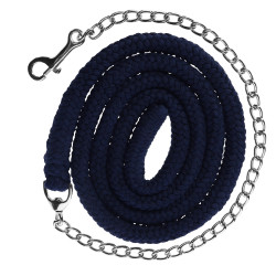 Katoenen longeerlijn met ketting Covalliero Katoenen longeerlijn met ketting Covalliero