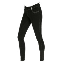 Pantalon d'équitation Basic Plus LS femme Covalliero Noir