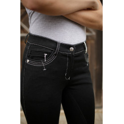 Pantalon d'équitation Basic Plus LS femme Covalliero Noir Pantalon d'équitation Basic Plus LS femme Covalliero Noir