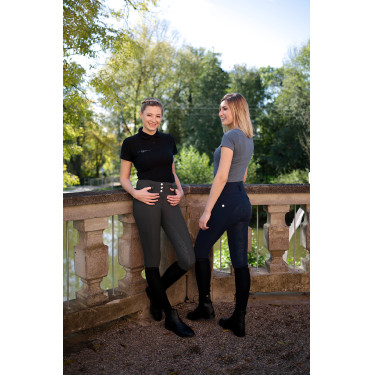 Damesrijbroek HighWaist Covalliero Donkerblauw