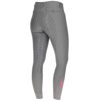 Broek Janne x PinkRibbon full grip dames Covalliero Wit