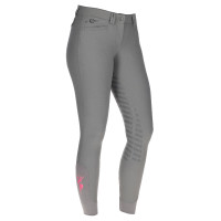 Broek Janne x PinkRibbon full grip dames Covalliero Wit