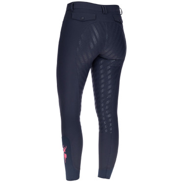 Pantalon Janne x PinkRibbon fond intégral grip femme Covalliero Pantalon Janne x PinkRibbon fond intégral grip femme Covalliero